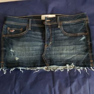 HOLLISTER Denim Mini Skirt